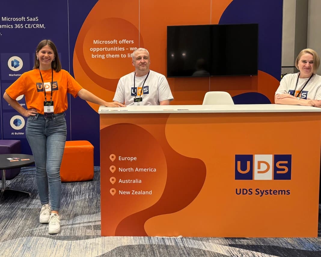 UDS Systems team at DynamicsCon 2026 in Las Vegas