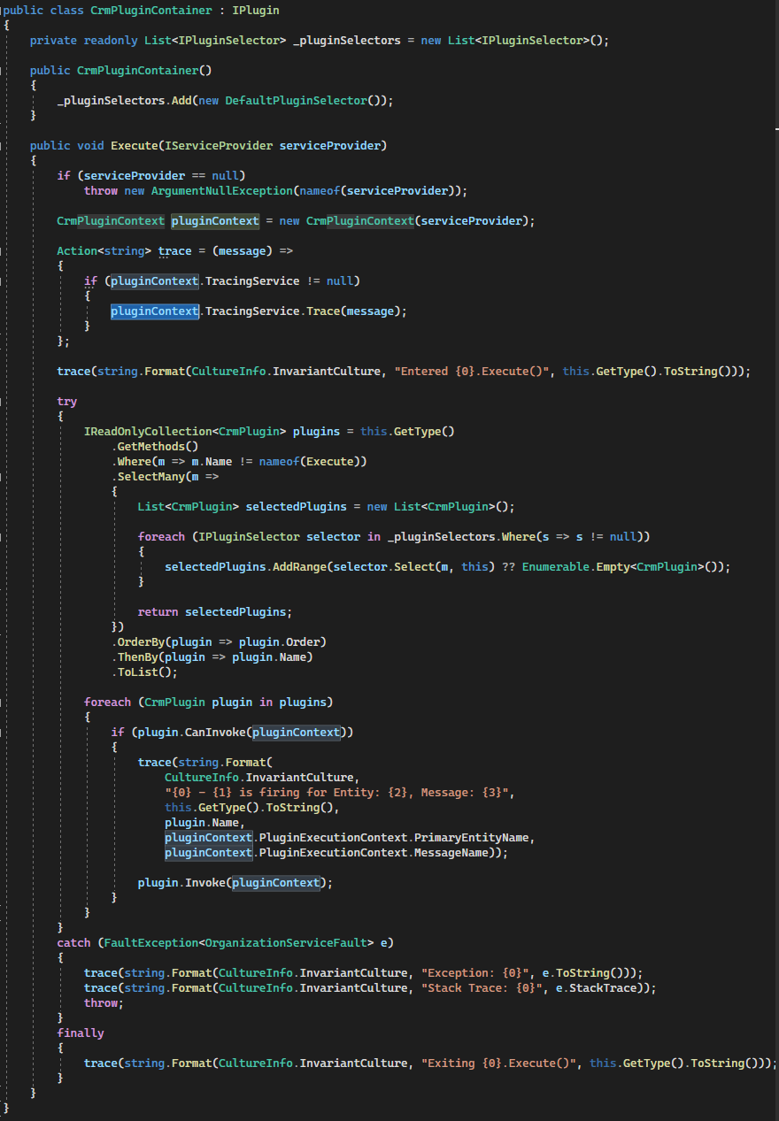 Leveraging Base Classes for Seamless Dynamics 365 CRM Plugin Development - examples