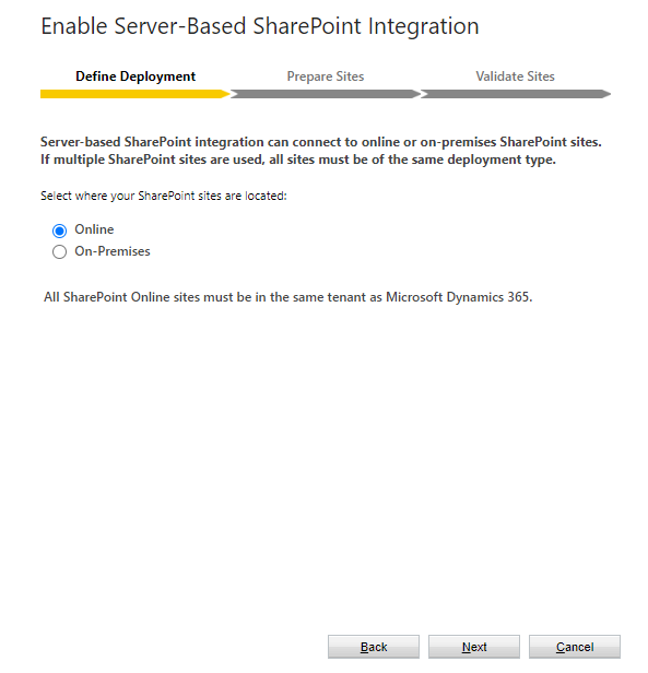Microsoft SharePoint integration with Dynamics 365 - Step-by-Step guide