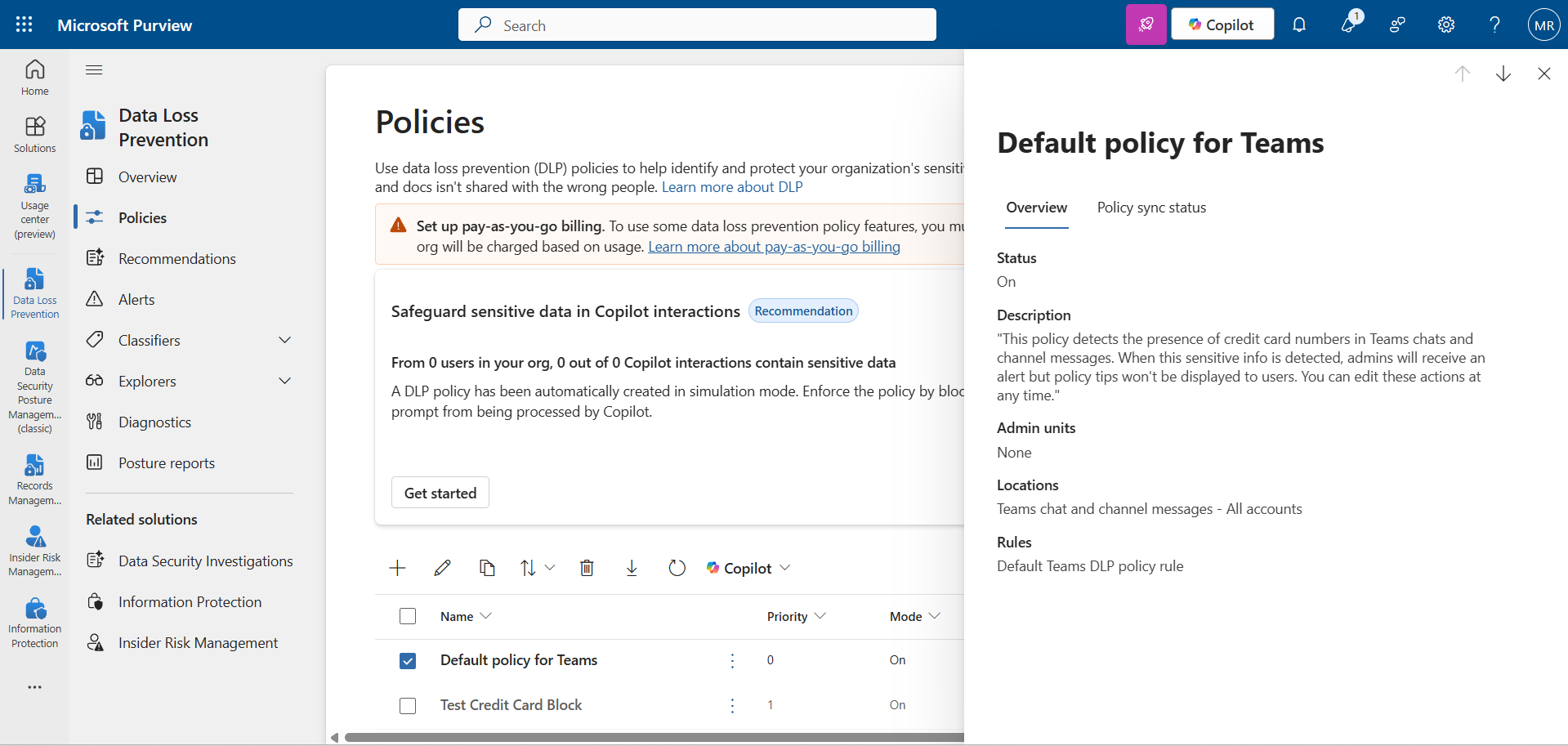 Data Loss Prevention (DLP) with Microsoft Purview