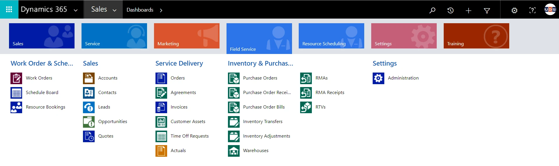 How MS Dynamics 365 Field Service Works - Work Order from Work Order List