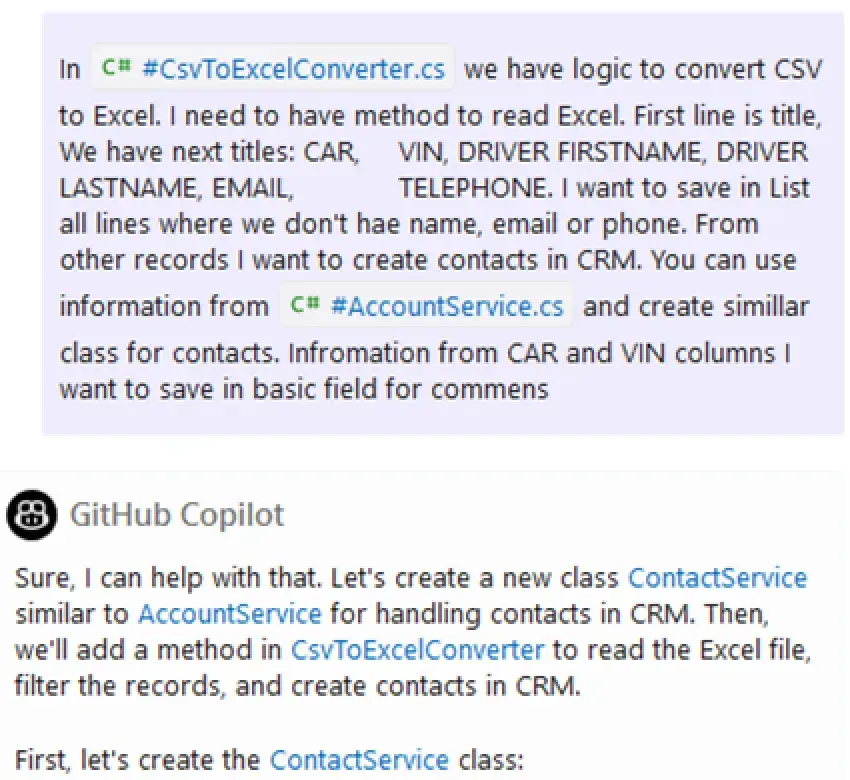 how GitHub Copilot works