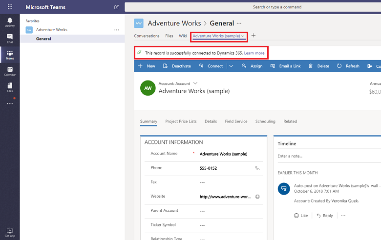 Collaboration Experience with Dynamics 365 and Teams - Leveraging Microsoft Loop Components