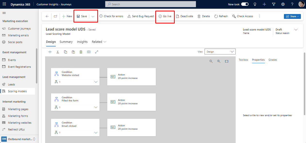 Create, View, and Manage Lead-Scoring Models in Dynamics 365 - tutorial
