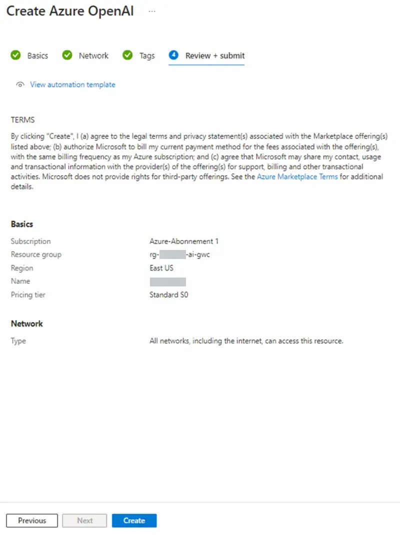 Azure Open AI Chatbot Integration with Azure DevOps - Step-by-step Integration Process Description