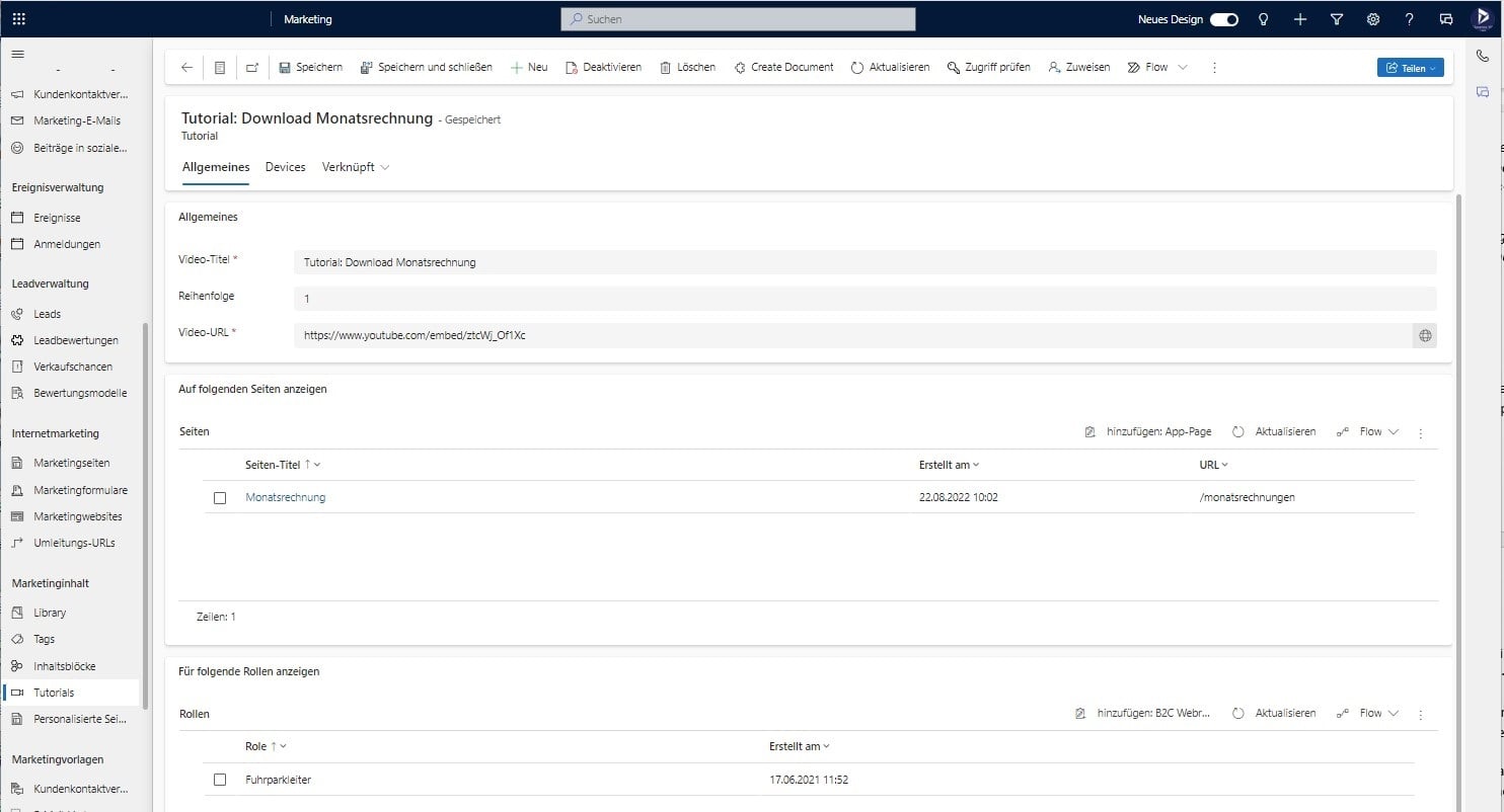 Dynamics 365 Marketing features - Video Tutorials