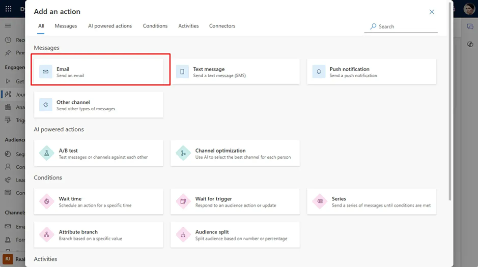 how to add Email CC Recipients To Journeys - Dynamics 365