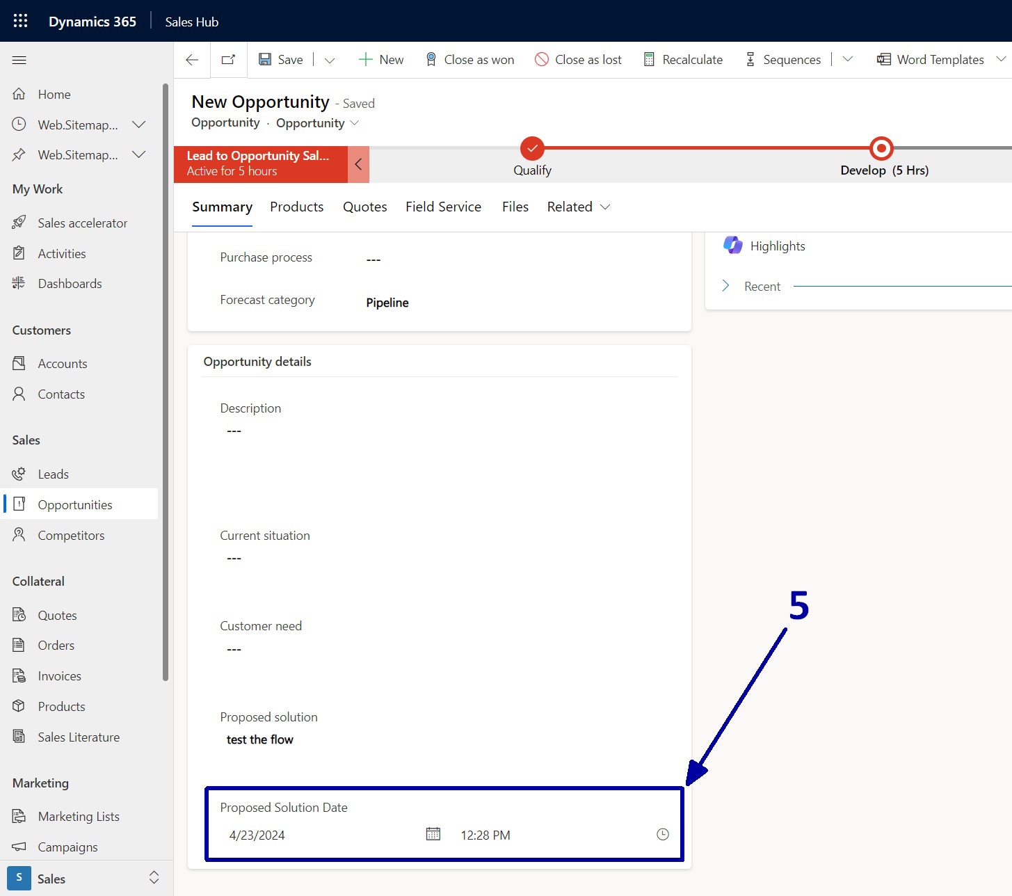 How To Create DateTime Field for Reports in Dynamics 365 - guide