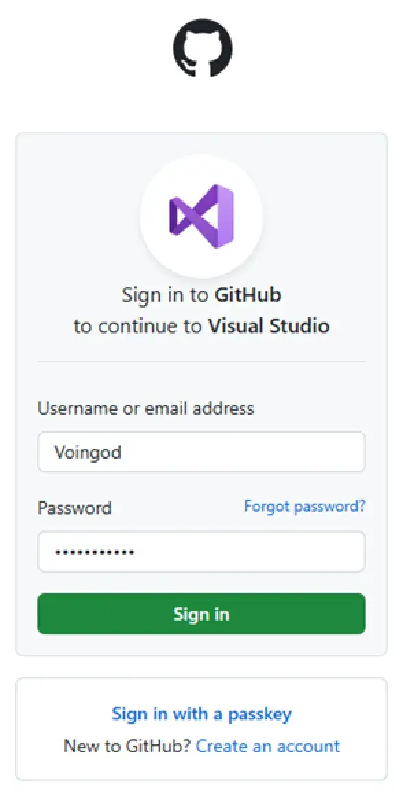 how to sign in to GitHub copilot