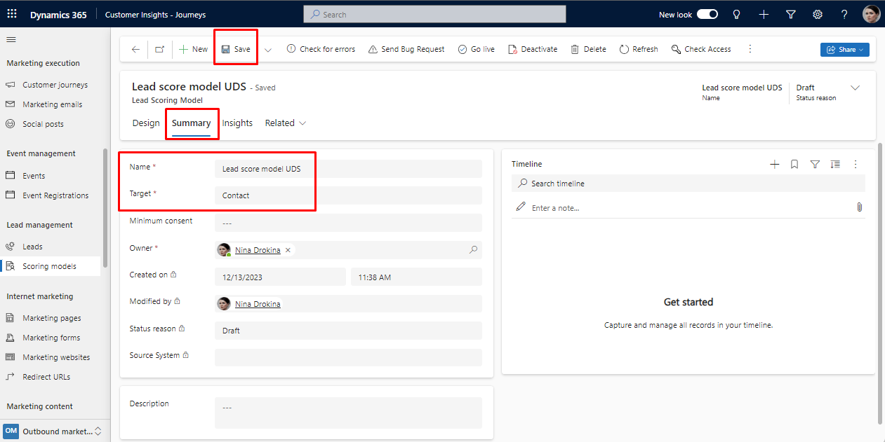 Create, View, and Manage Lead-Scoring Models in Dynamics 365 - Step-by-Step Guide