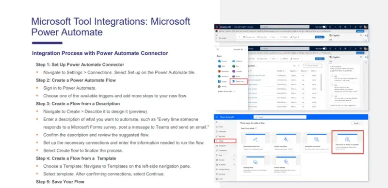 Dynamics 365 Customer Insights Integrations - Microsoft Tool Integrations - Microsoft Power Automate