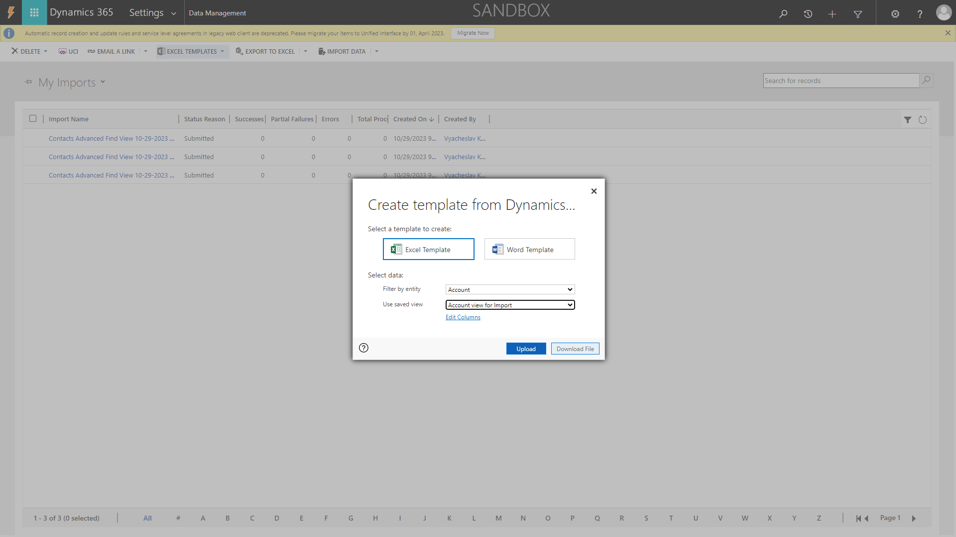 How To Import and Export Data in Microsoft Dynamics 365 Using Excel Templates - step-by-step guide