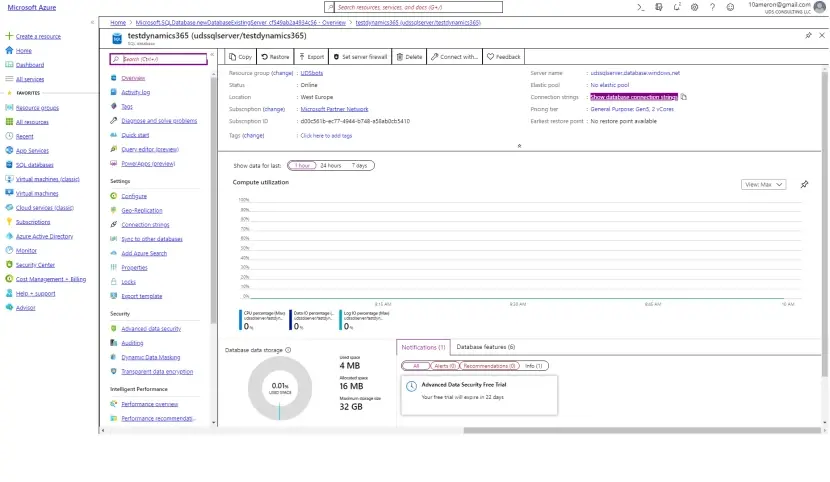 Dynamics 365 Reports and Data Export Add-Ons - Connection string