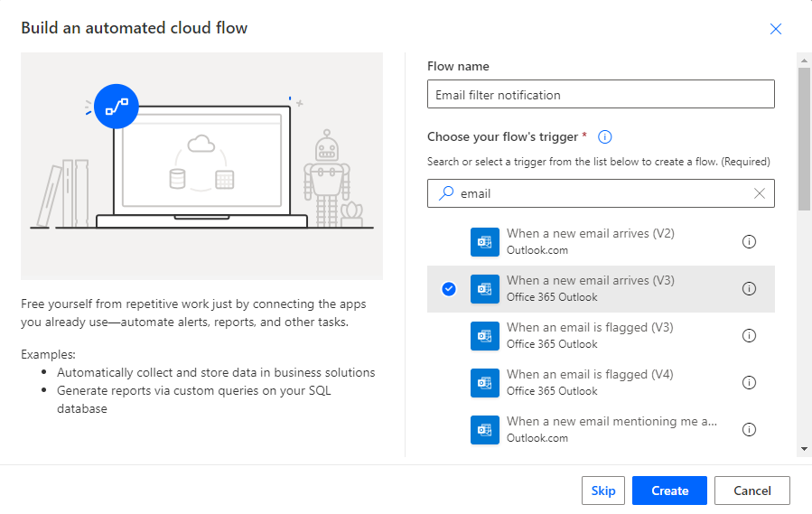 Personalized Email Notifications with Power Automate - Step-by-step setup