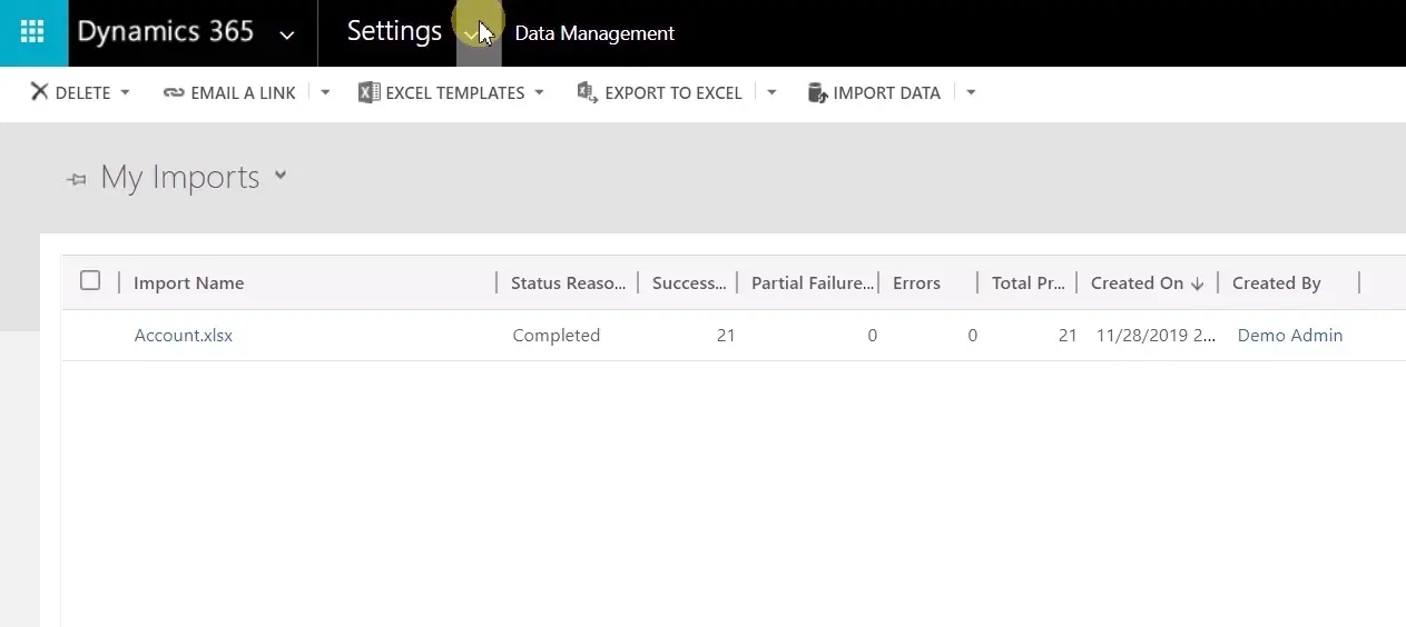 Mastering Data Import to Dynamics 365 - Import Data from Excel File
