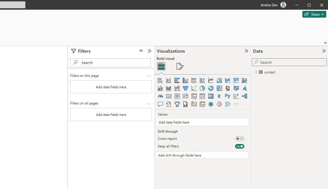 Power BI Integration with Dynamics 365 - report creation