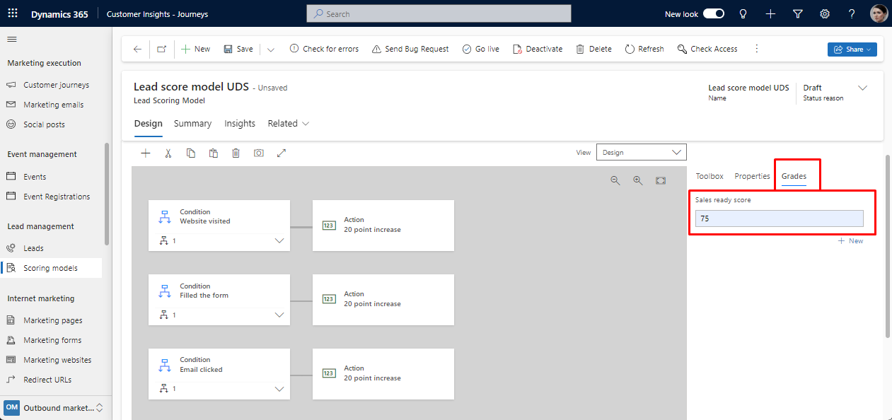 Create, View, and Manage Lead-Scoring Models in Dynamics 365 - tutorial