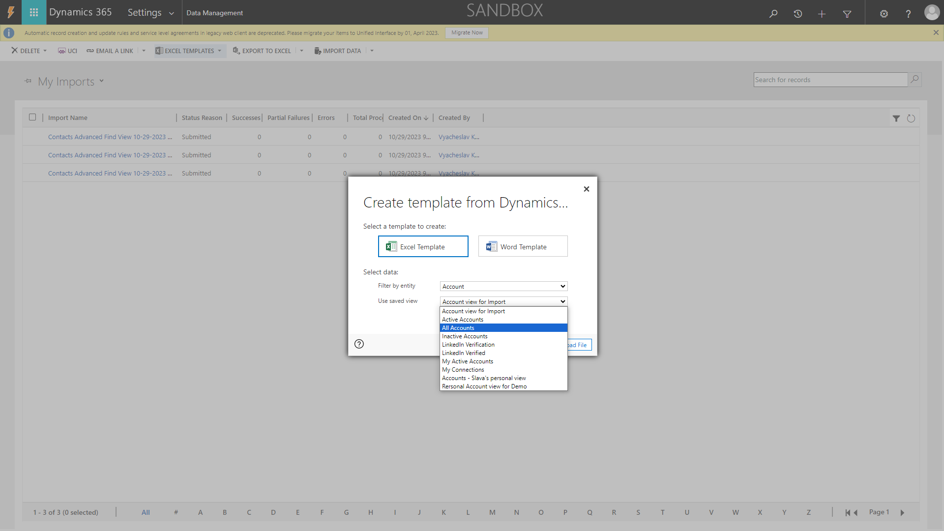 How To Import and Export Data in Microsoft Dynamics 365 Using Excel Templates - step-by-step guide