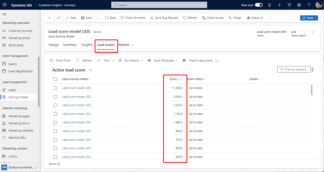 Create, View, and Manage Lead-Scoring Models in Dynamics 365 - tutorial