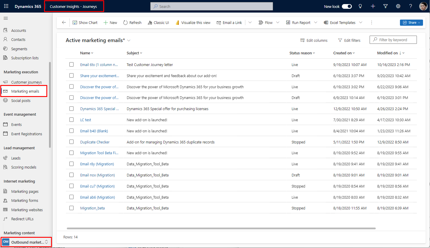 Sending a Test Email in Dynamics 365 Customer Insights - Step-by-Step Guide