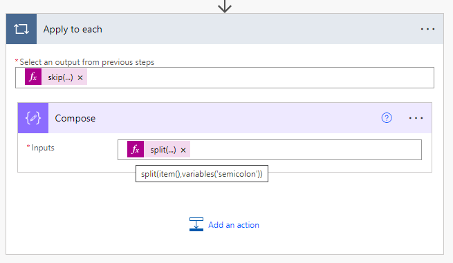 Local CSV Upload and Parsing - Compose Actions