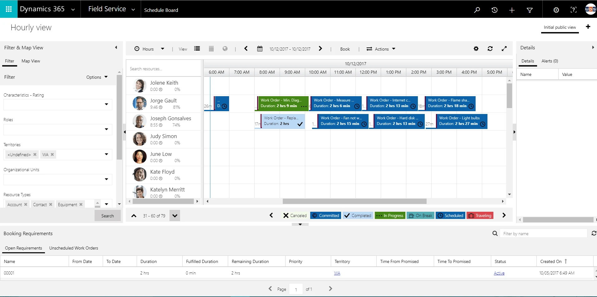 How MS Dynamics 365 Field Service Works - My Schedule Board