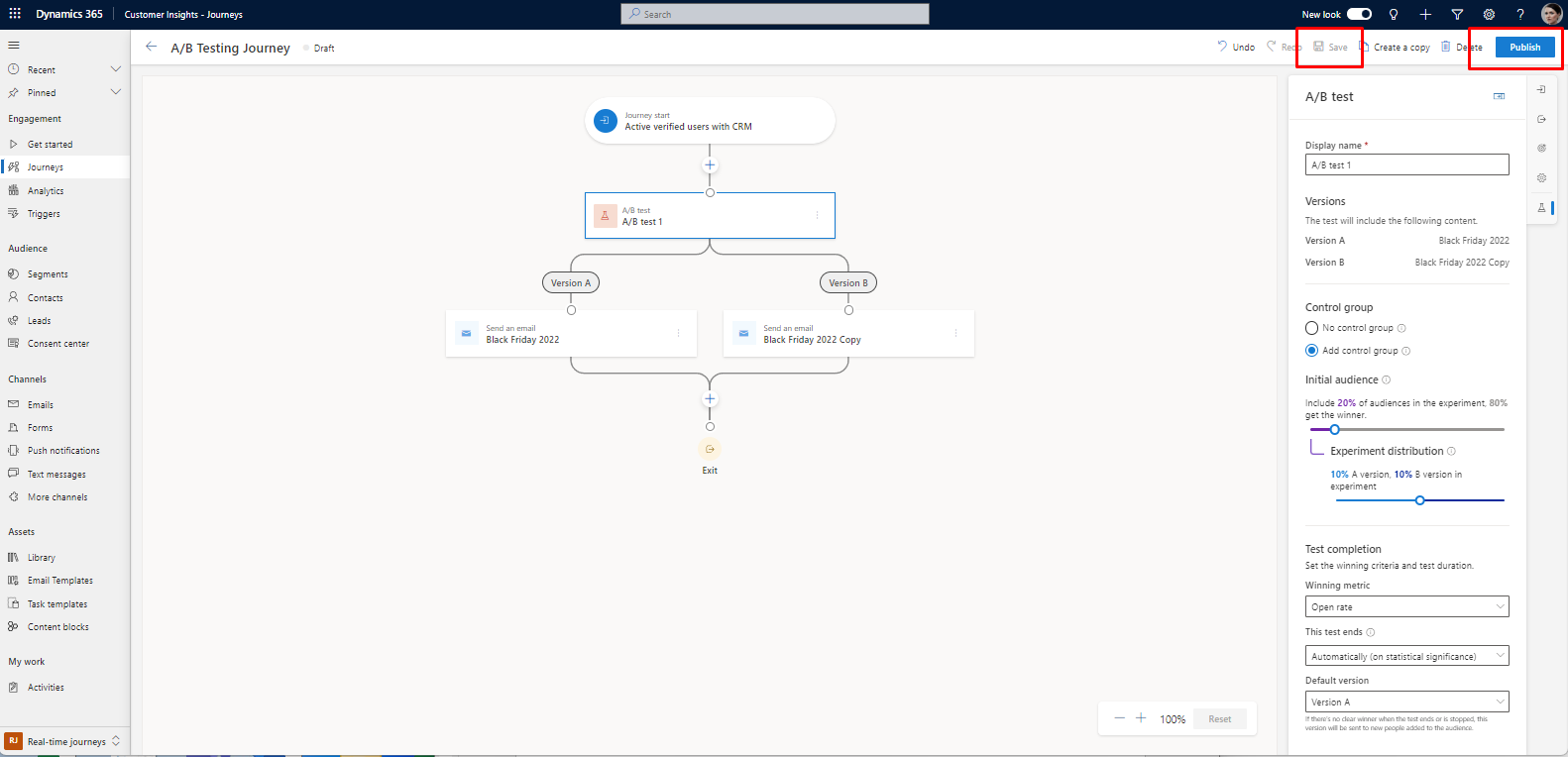 A/B Testing for Segment-Based Journeys in Dynamics 365 - Step-by-Step Guide