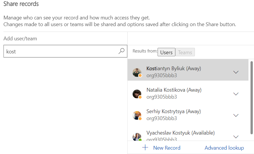 How To Share Personal View in Dynamics 365 - guide and example