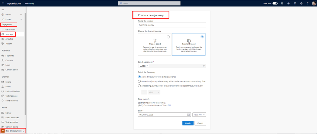 Creating Real-time Marketing Customer Journeys in Dynamics 365 - tutorial