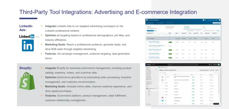 Dynamics 365 Customer Insights Integrations - Third-party Tool Integrations - Advertising and E-commerce integration