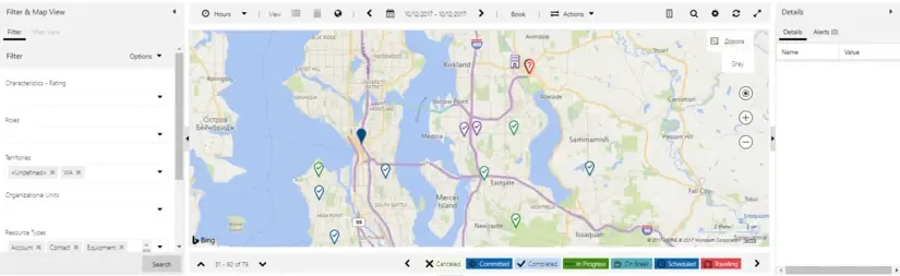 How MS Dynamics 365 Field Service Works - My Schedule Board