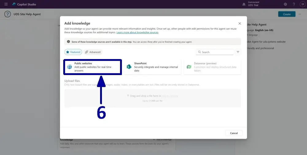 Microsoft Copilot agent how to create