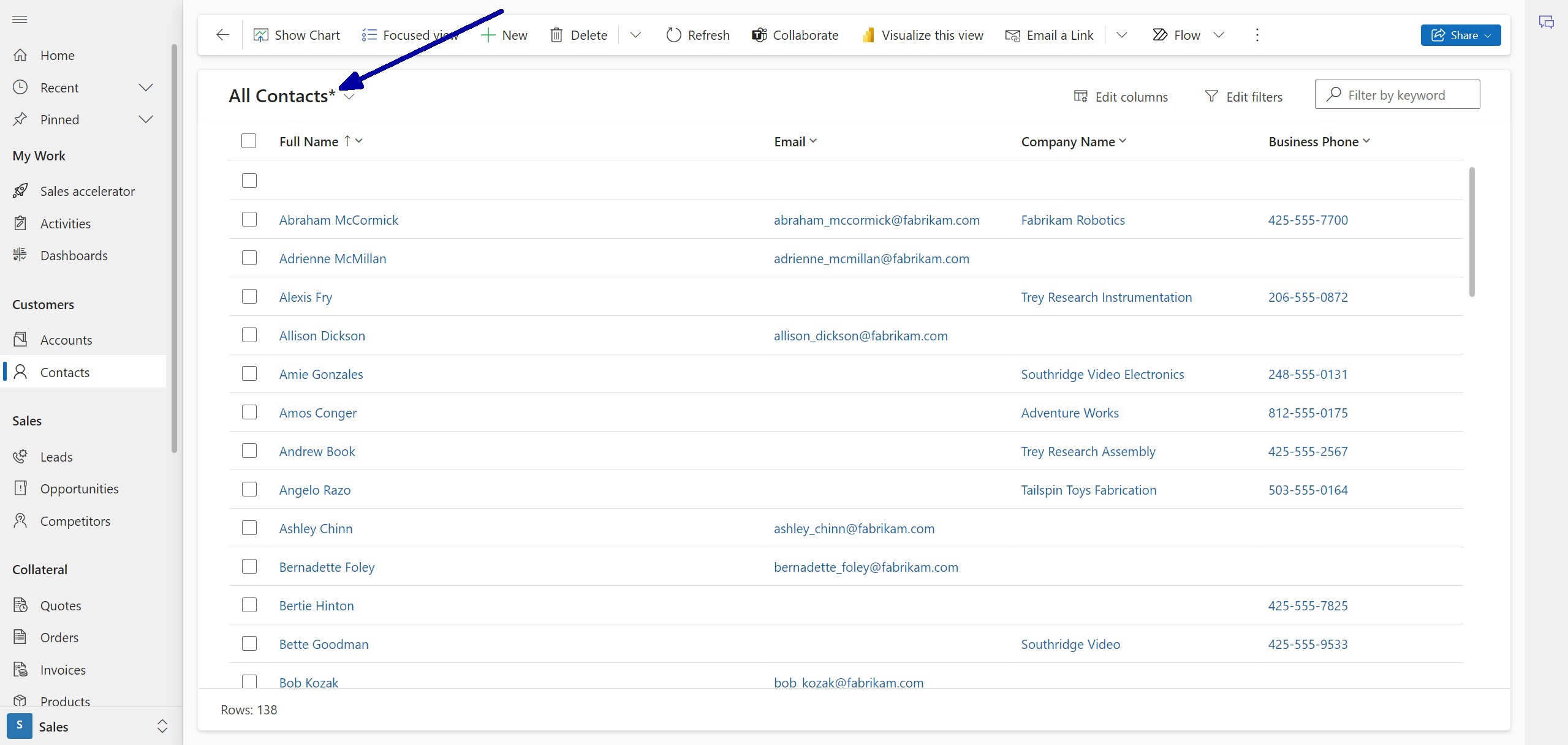 Personal View Creation Process in Dynamics 365 (Modern Interface) - Step-by-step guide
