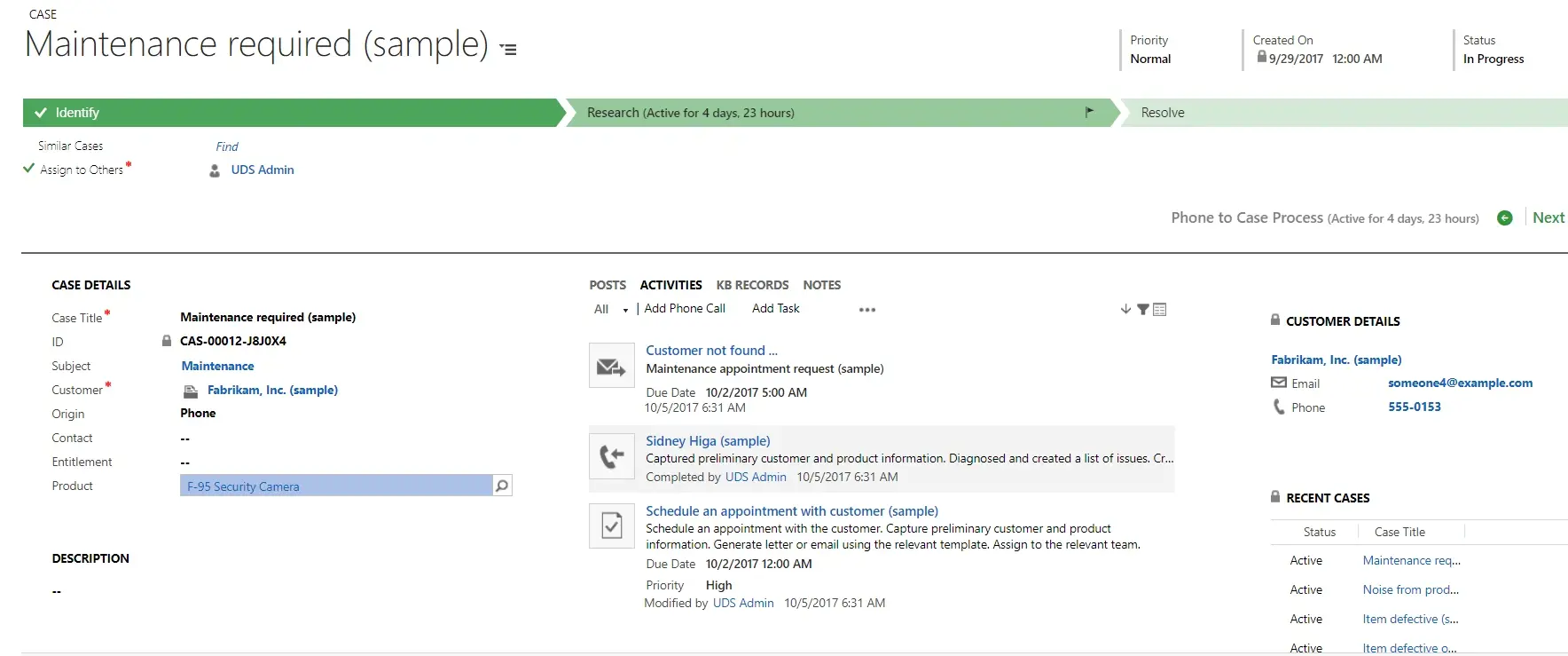 How MS Dynamics 365 Field Service Works - Work Order Creation