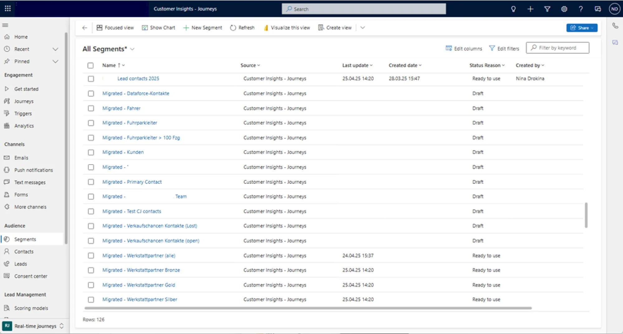migration From Outbound To Real Time Marketing In Dynamics 365 - possible issues