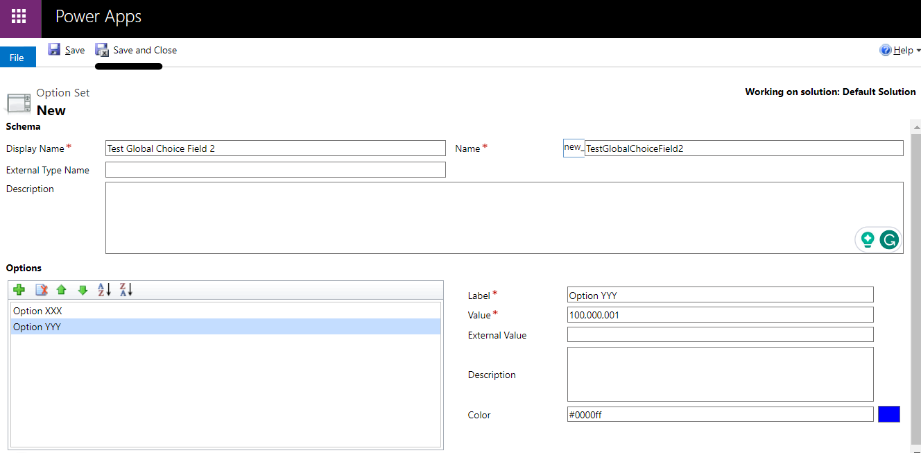 How To Create a Global Choice (Global Option Set) In Dynamics 365 - Step-by-step tutorial In the old interface