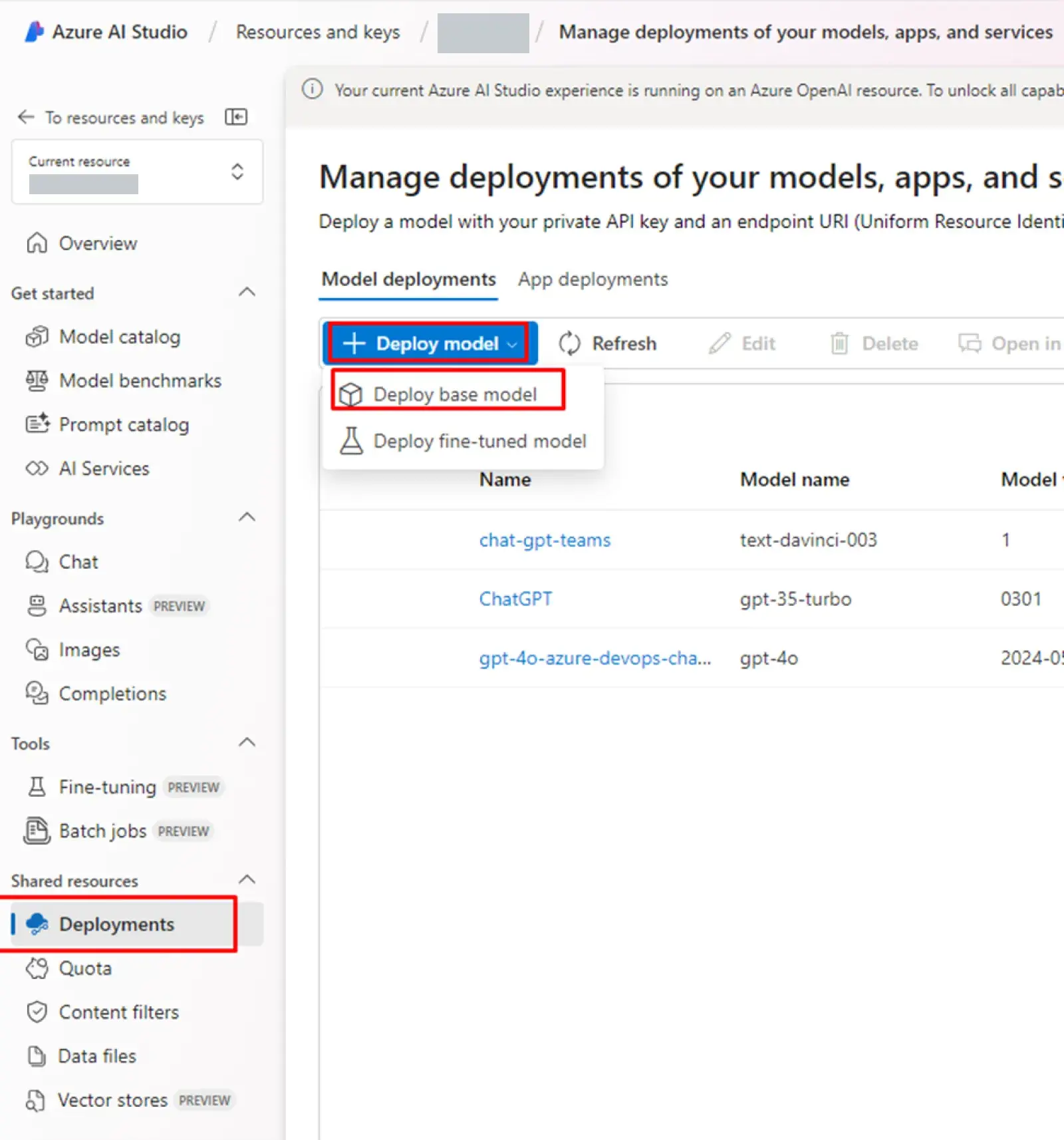 Azure Open AI Chatbot Integration with Azure DevOps - Step-by-step guide