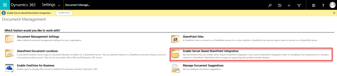 Microsoft SharePoint integration with Dynamics 365 - Step-by-Step guide