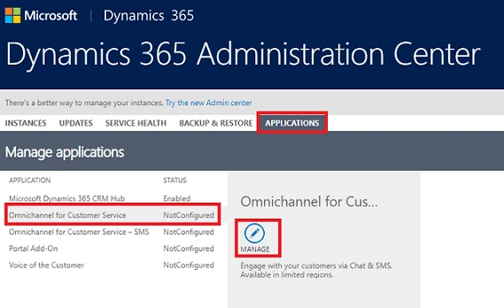 How to Setup Chat for Dynamics 365 Portal. Omnichannel Chat - Dynamics 365 Administration Center