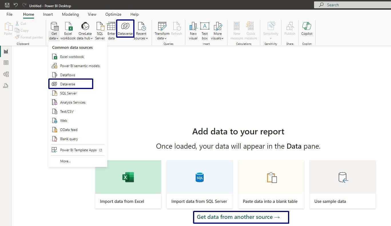 Power BI Integration with Dynamics 365 - Connect Power BI to Dataverse