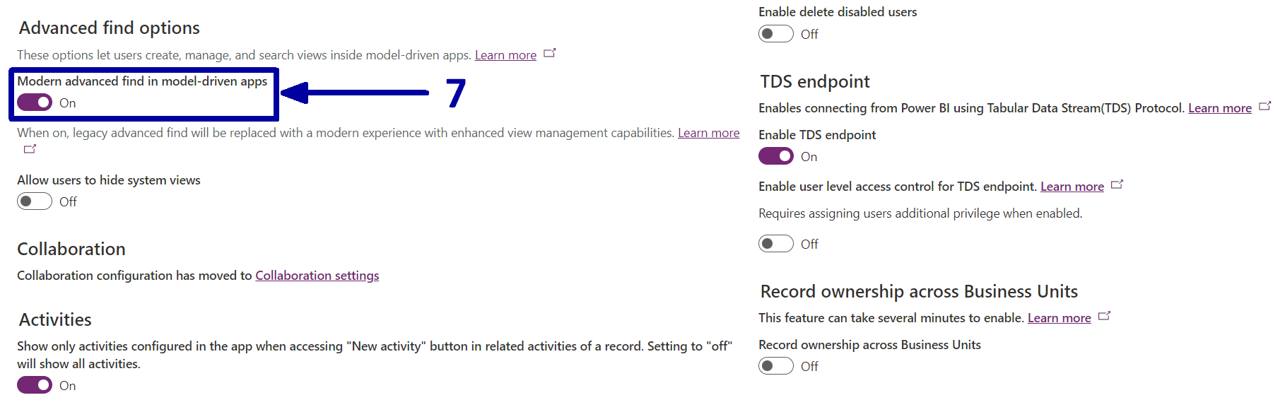 How to Enable Modern Advanced Find - step-by-step guide