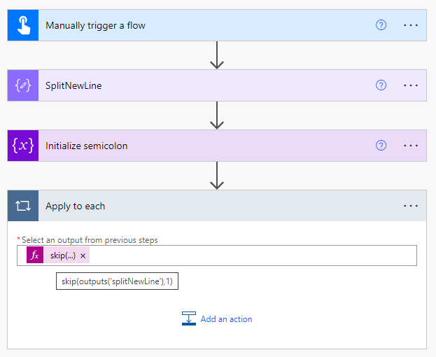 Local CSV Upload and Parsing - Skip Function