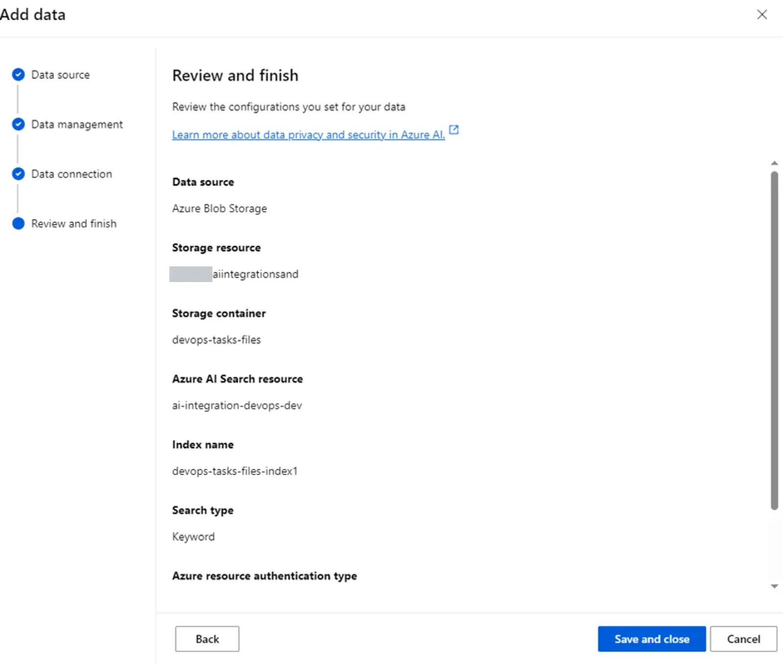 how to integrate Azure Open AI Chatbot with Azure DevOps