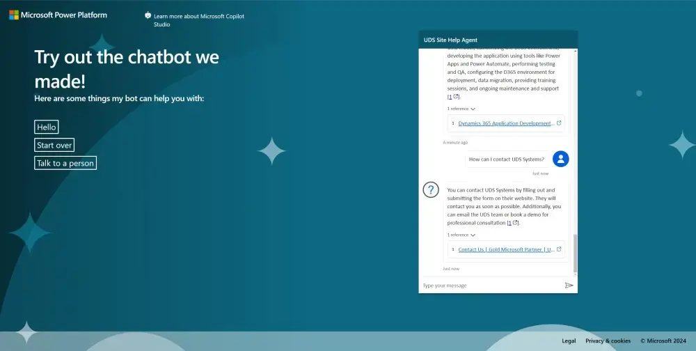 how to create a chatbot for business