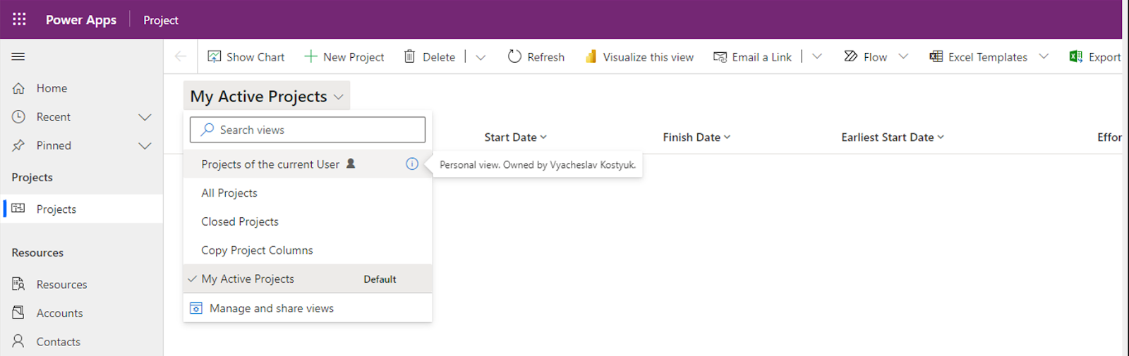 How To Share Personal View in Dynamics 365 - where I can View Personal Perspectives in The Dynamics 365 Application?
