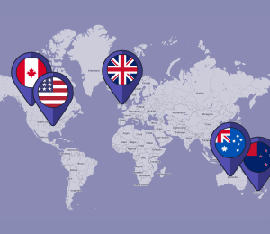 UDS Systems offices map (Microsoft solutions IT company) - worldwide